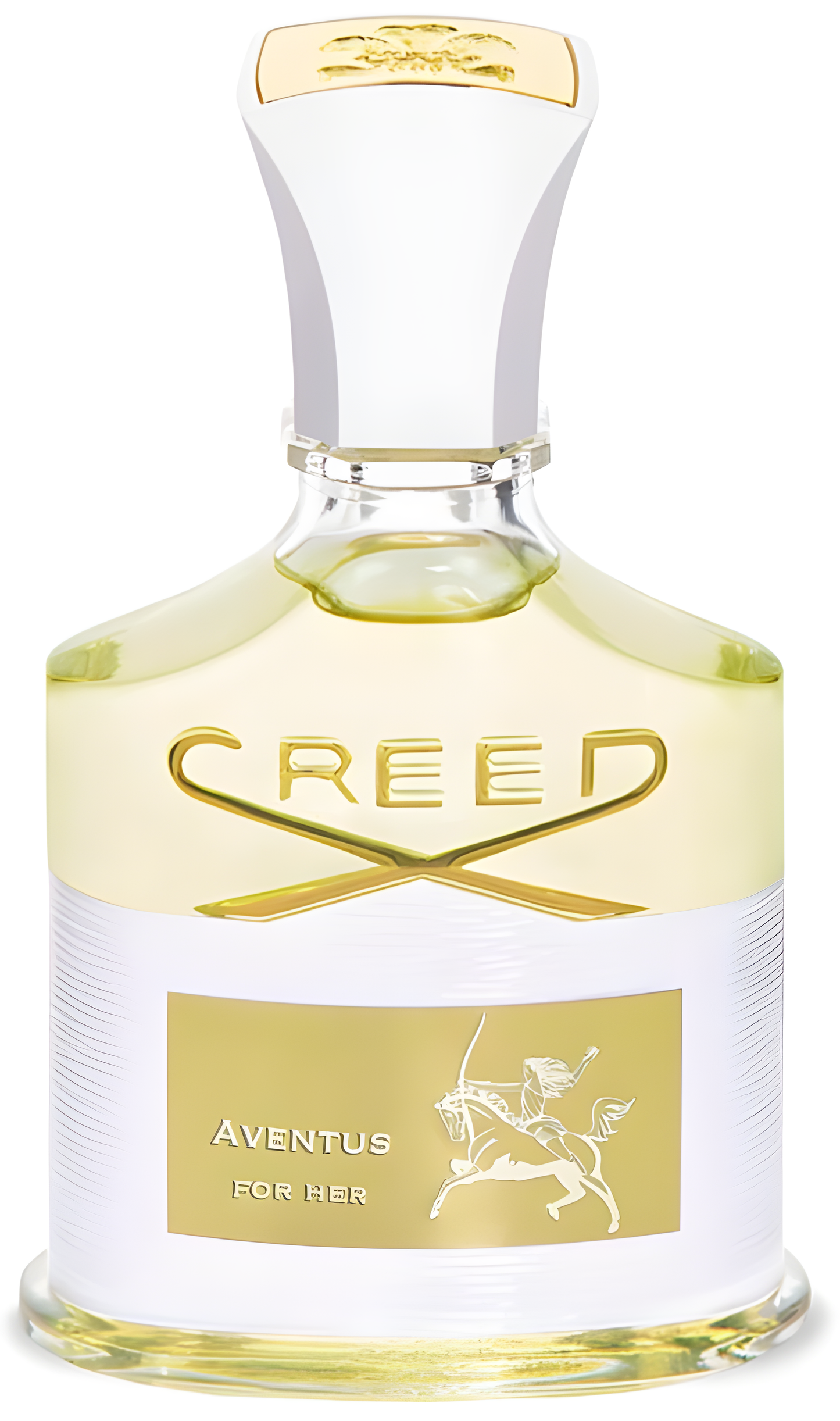 Creed Aventus for Her Eau de Parfum bottle on white background