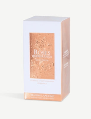 Maison Lancome Roses Berberanza Eau de Parfum 100ml bottle on white background