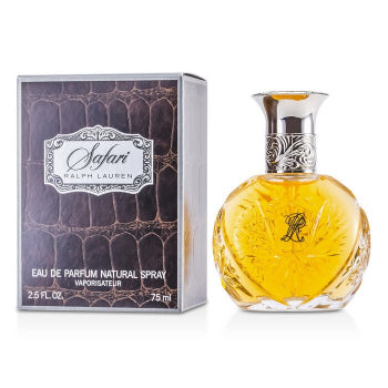 Ralph Lauren Safari Eau de Parfum 75ml bottle on white background