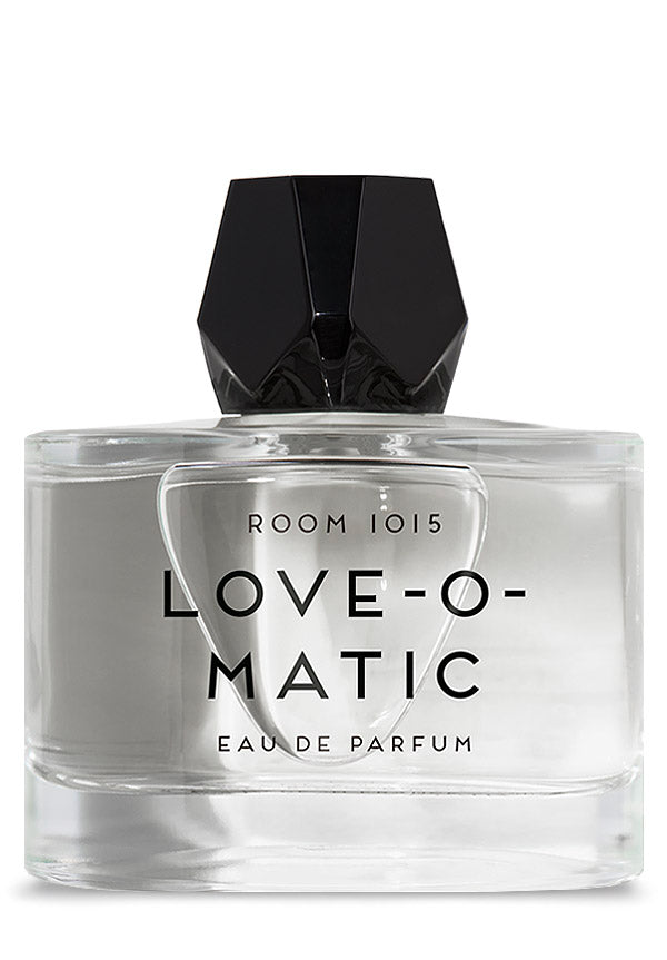 Room 1015 Love-O-Matic Eau de Parfum bottle on white background