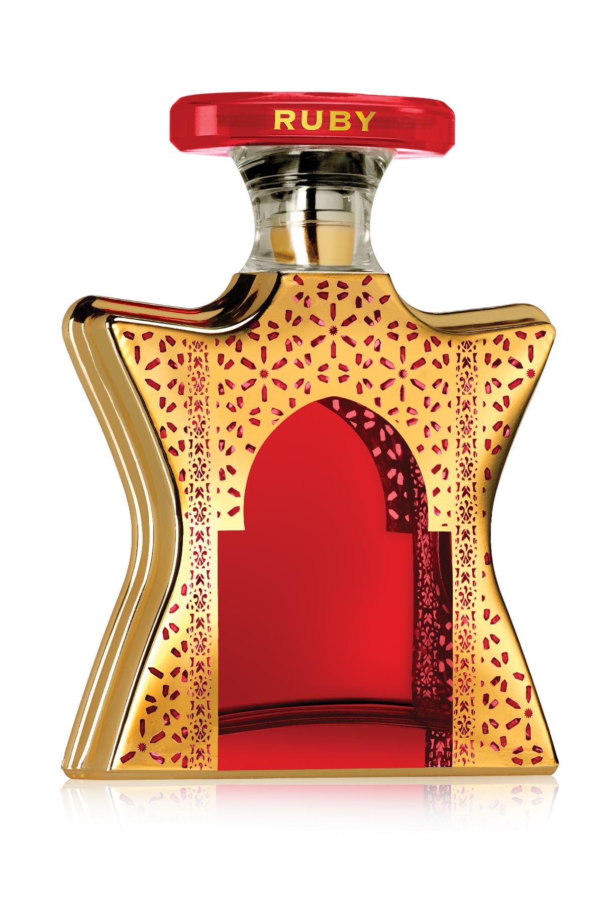 Bond No 9 Dubai Ruby Eau de Parfum 100ml bottle on white background