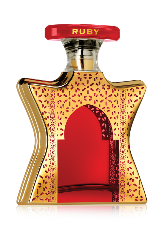 Bond No 9 Dubai Ruby Eau de Parfum 100ml bottle on white background