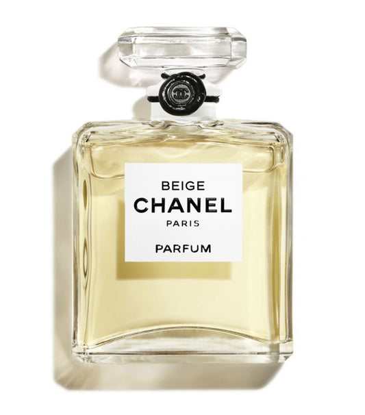 Chanel Les Exclusifs Beige Eau de Parfum bottle on white background