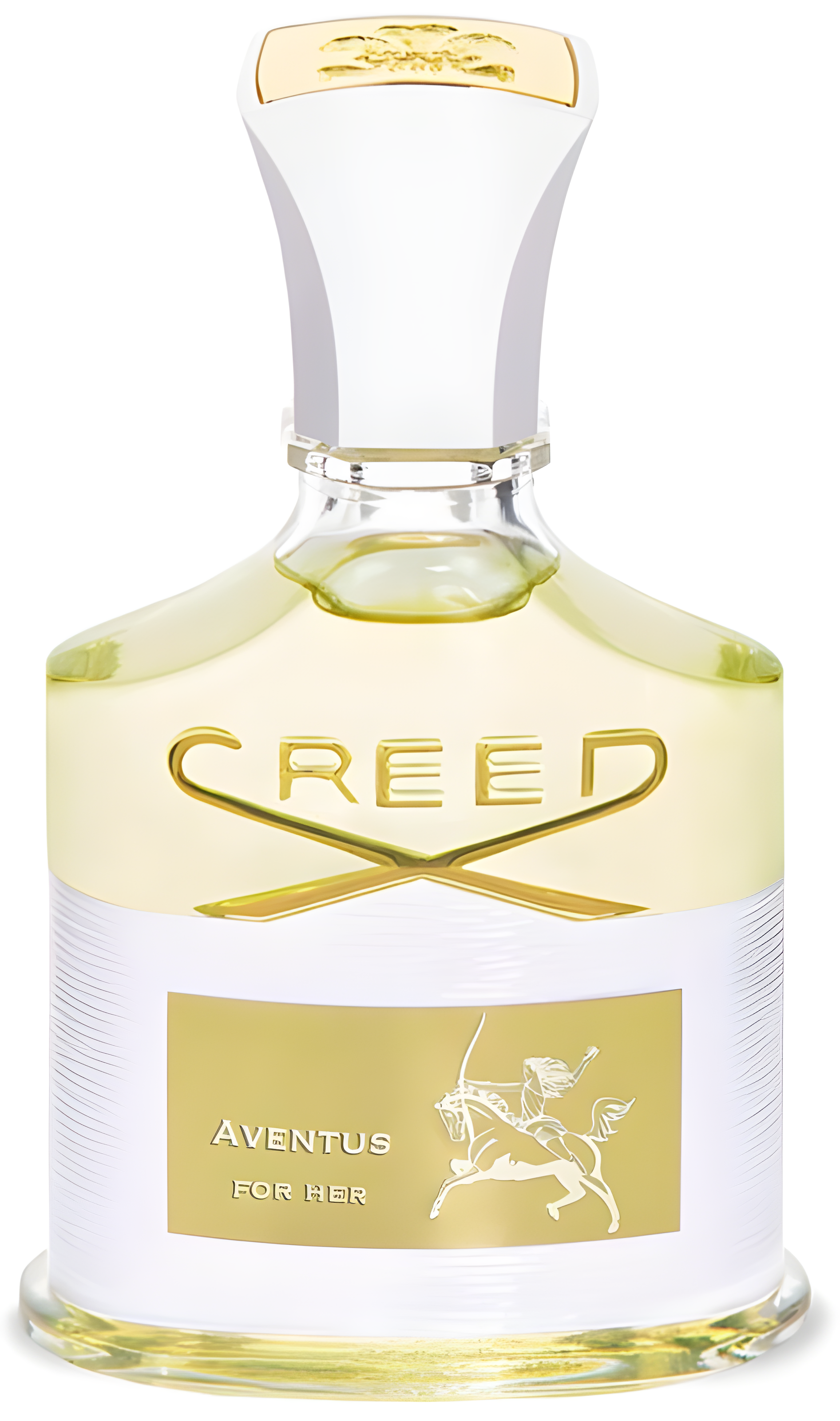 Creed Aventus for Her Eau de Parfum bottle on white background