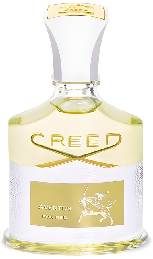 Creed Aventus for Her Eau de Parfum bottle on white background